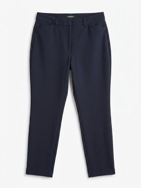Express black skinny high rise-14s trousers